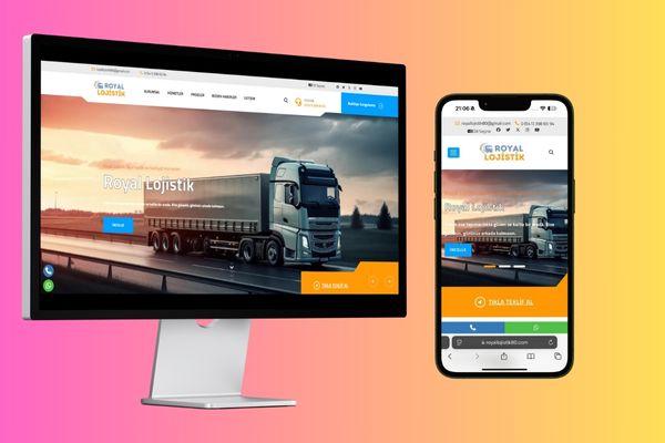 Royal Lojistik Web Tasarım ve Reklam Çalışması